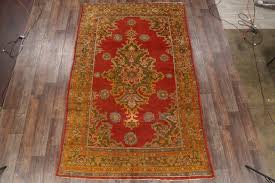 handmade persian worn oriental rug