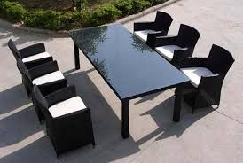 Patio Dining Table 6 Seater