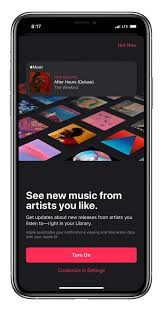 Touchez « demander à suivre la position ». Apple Music Vous Tient Informe De L Actualite De Vos Artistes Favoris Igeneration