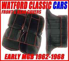 Mgb Seat Covers Front Amp Rear 1962