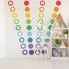 Large Colorful Rainbow Wall Decal Large