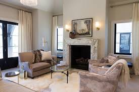 cream and brown living rooms