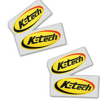 K TECH SUSPENSION forks stickers motorcycle decals custom graphics x 4  SMALL - £2.99 | PicClick UK
