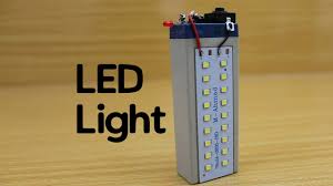 How To Make A Rechargeable Led Light Powerful Easy Little Efforts Diy Youtube