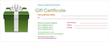 get a free gift certificate template