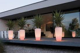 17 Illuminated Planters How To Make A