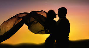 Image result for romantic couple images silhouette