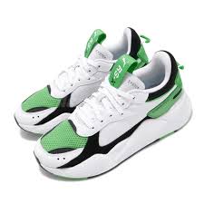 Details About Puma Rs X Reinvention Running System White Green Men Women Unisex Shoe 369579 05