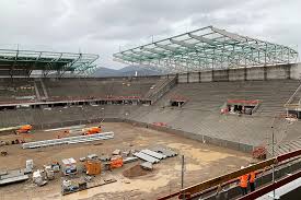 76 millionen euro hat das neue stadion des sc freiburg gekostet. Richtfest Fur Den Stadionneubau Des Sc Freiburg