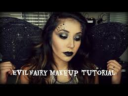 easy evil fairy halloween makeup you