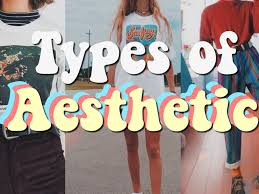 diffe types of clothes aesthetics