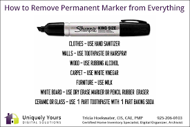 tip how to remove permanent marker