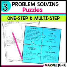 Multi Step Problem Solving Puzzles