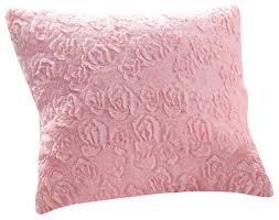 We have great 2020 throw pillow covers on sale. Luxury Faux Fur Euro Throw Pillow Covers Rosey Pastel Baby Pink Contemporary Decorative Pillows By Dada Bedding Collection Houzz