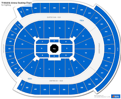 t mobile arena ufc boxing seating chart