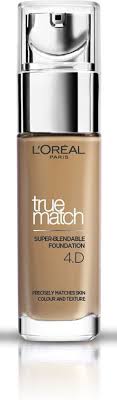 l oréal paris true match 4d4w golden natural foundation 30 ml