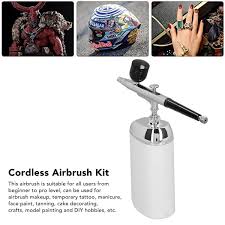 white cordless airbrush kit mini spray