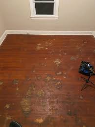 how we painted our wood floors in the