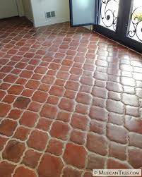spanish mission red terracotta floor