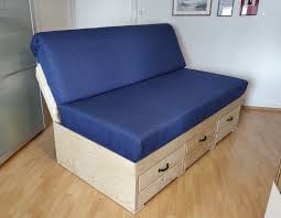Build a modern outdoor sofa. Diy Convertible Sofa Bed With Storage