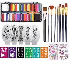 face painting makeup kit palette