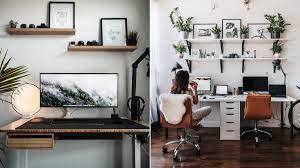 9 easy home office wall decor ideas