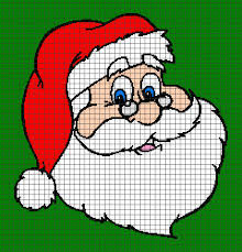 Santa Claus Chart Graph And Row By Row Written Crochet Instructions 02