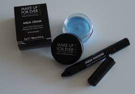 make up for ever aqua cream and shadow