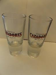 Cazadores Tequila Tall Shot Glass