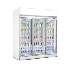 Commercial Freezer Supermarket 3 Glass