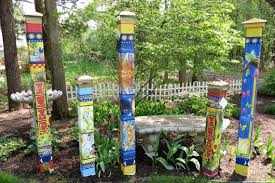 Shalom Bayit Garden Art Peace Pole With