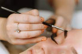 skin elevation brow recovery with