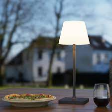 Cordless Table Lamps Outdoor Table