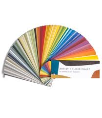 Artist Colour Chart By Claudia Valsells