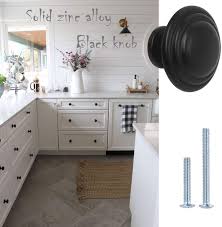 1 3/8 flat black bi fold round kitchen