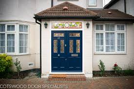 Victorian Double Doors With Stained