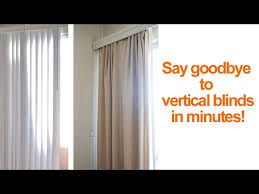 How To Hide Or Replace Vertical Blinds