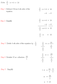 Solving Equations With One Variable