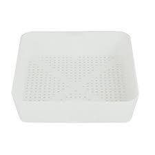 franklin 321391 square floor drain strainer basket in white 8 1 2 in