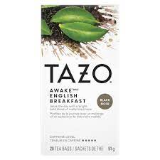 awake english breakfast tazo tea