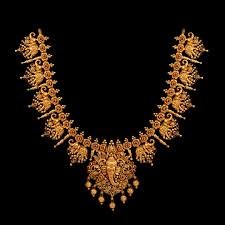 latest gold necklace designs for women