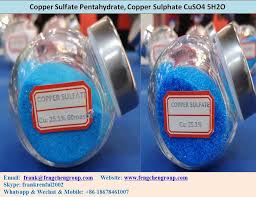 copper sulfate pentahydrate copper