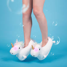 Light Up Unicorn Slippers Buy From Prezzybox Com