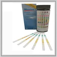 Urinalysis Reagent Strips 10 Panel 100 Tests Mission Brand