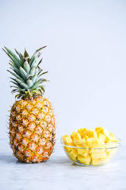 the easiest way to cut a pineapple