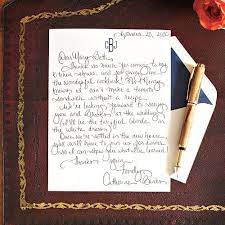 how to write a charming thank you note