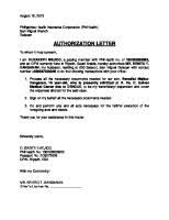 philhealth authorization letter docx
