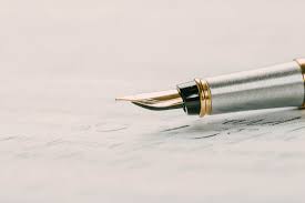 a guide to writing with a fountain pen