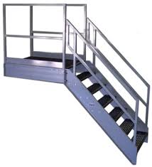 Sure, building deck stairs can be tricky. Galvanized Stairs Metal Stairs Osha Prefab Stairways