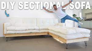 diy sectional sofa free plans